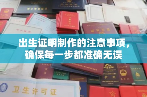 竹南出生证明制作的注意事项，确保每一步都准确无误