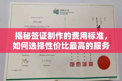 杜集揭秘签证制作的费用标准，如何选择性价比最高的服务？
